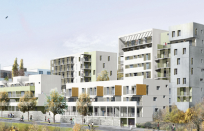 Îlot A2b, 64 logements, Lyon (69)