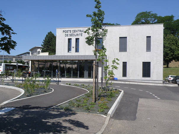 Poste de sécurité, CHU Pierre-Bénite, Lyon (69)